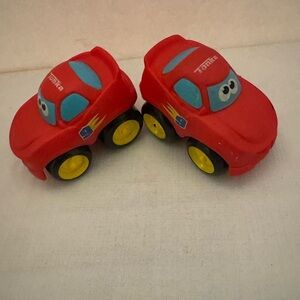 Two Rubber Tonka Vehicles from the “Chuck and Friends” Line in EUC